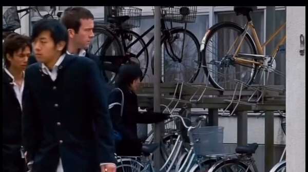 Motion Prompt: Slow cinematic side tracking shot, camera mov