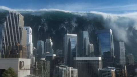 Epic Tsunami Coastal Destruction