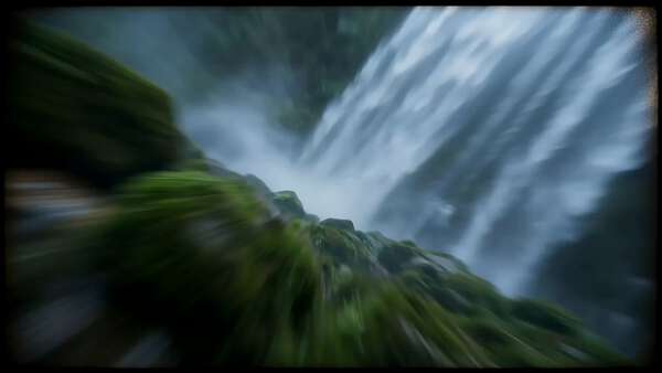 Mecha Samurai Moss Waterfall VHS