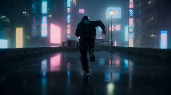 Cyberpunk Tokyo Rain
