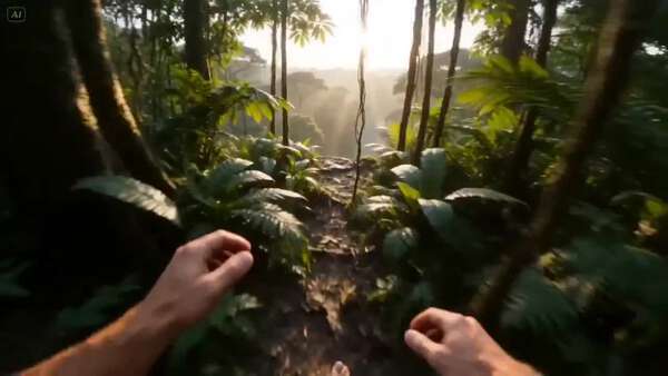 POV Jungle Parkour FPV