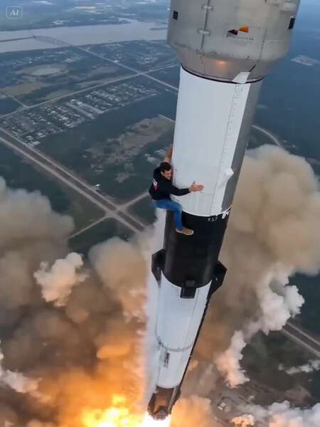Rocket Surf Stunt