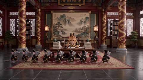 Cat Emperor Comedy