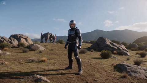 Sci-Fi Warrior Duel