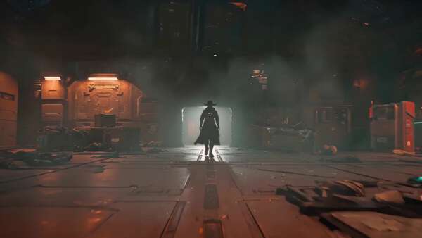 Cyberpunk Gunslinger Standoff