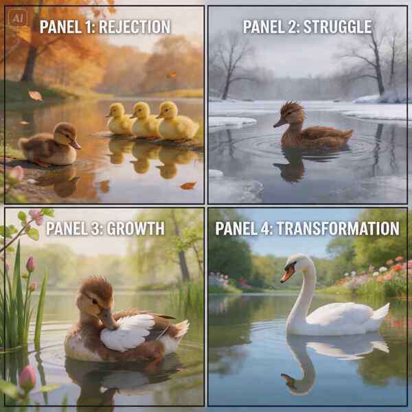Duckling Swan Transformation