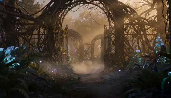 Robot Discovery in Bio-Luminescent Garden