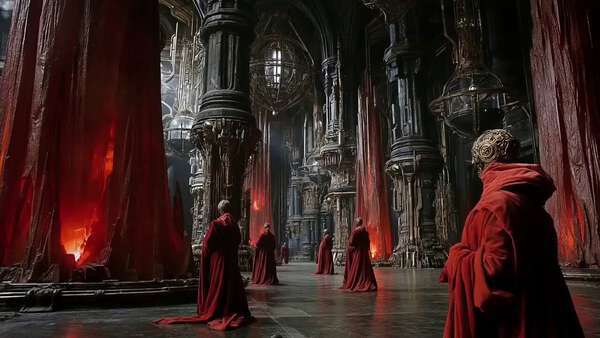 Crimson Gothic Cathedral Ritual