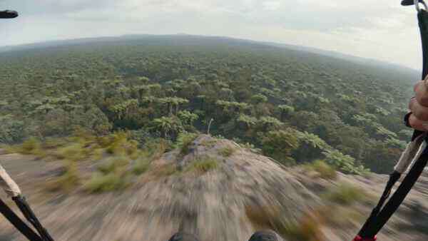 POV Paragliding Prehistoric
