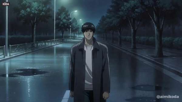 Rainy Night Digital Anime