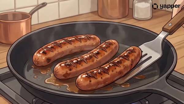 Full English Breakfast 2D Animation