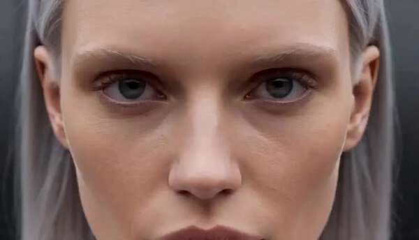 High Fashion Sci-Fi Product Advertisement