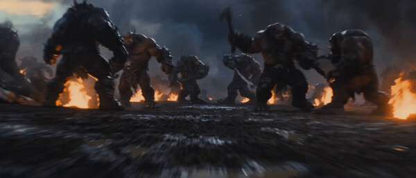 90s Fantasy Orc Battle