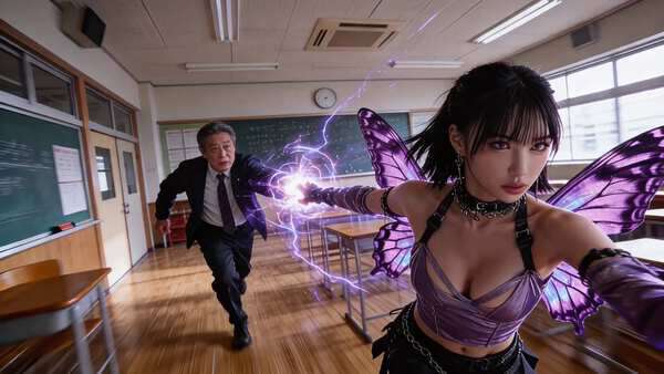 Seedance Magical School Chase Scene