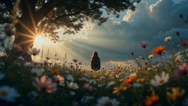 Seedance 2.0 Wildflower Meadow Cinematic Scene