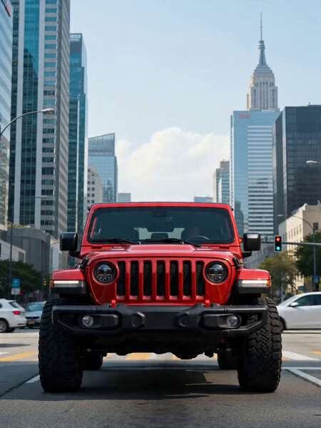 Jeep Wrangler Transforms Into Bipedal Robot