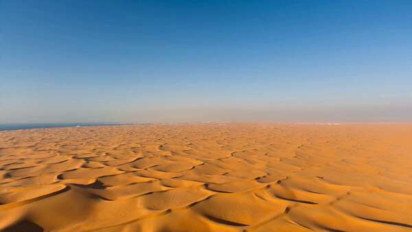 Empty Desert to Dubai Transformation