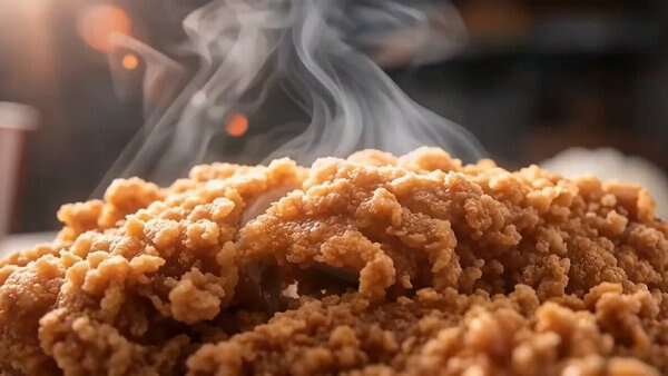 KFC Spec Commercial Chicken Closeup