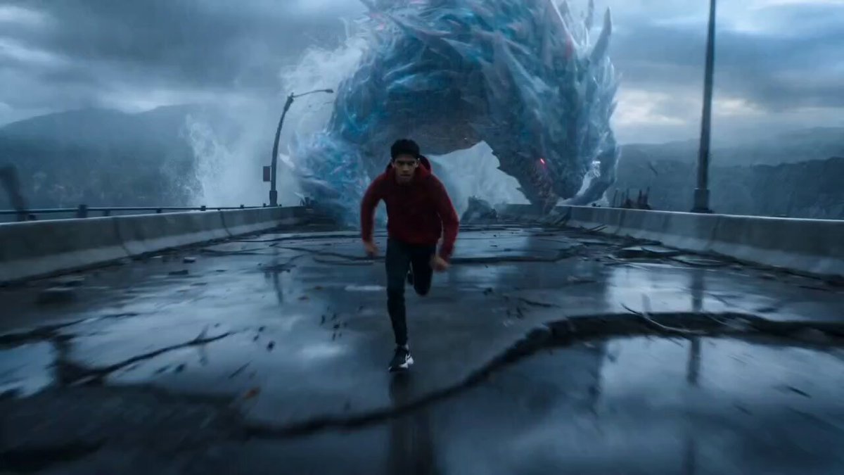 Hero vs Water Leviathan Battle