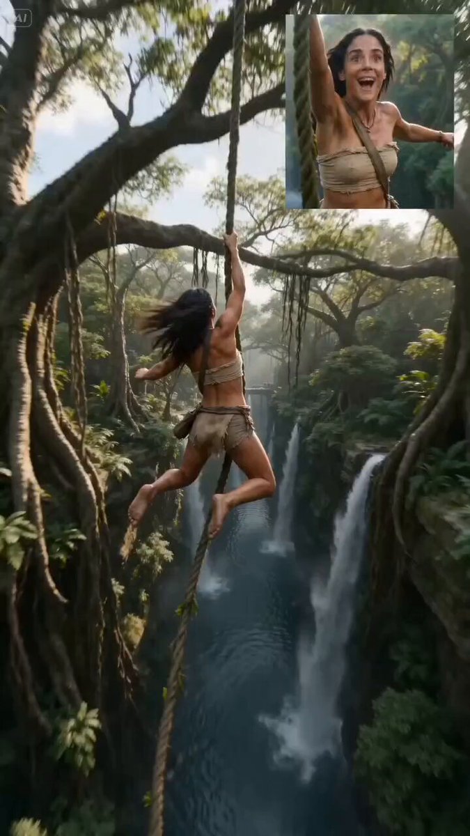 Jungle Explorer Vine Swinging One-Shot