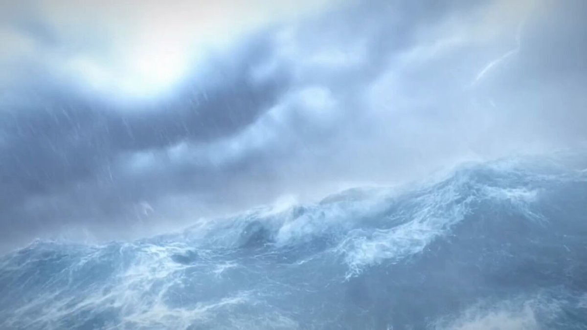Ocean Storm VFX Text Effect