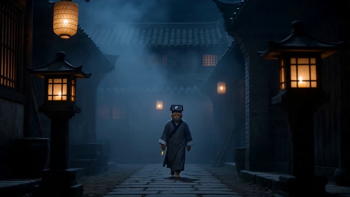 Cat Master vs Jiangshi Zombie