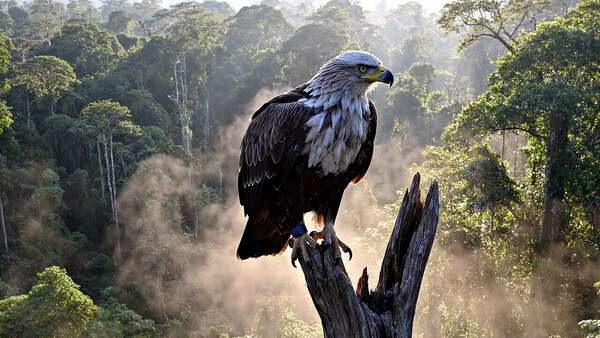 Harpy Eagle Cloud Forest Telephoto