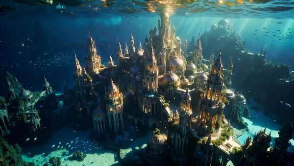 Magic Underwater City FPV