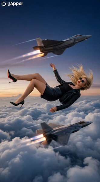 Sky Fall Fashion Heels