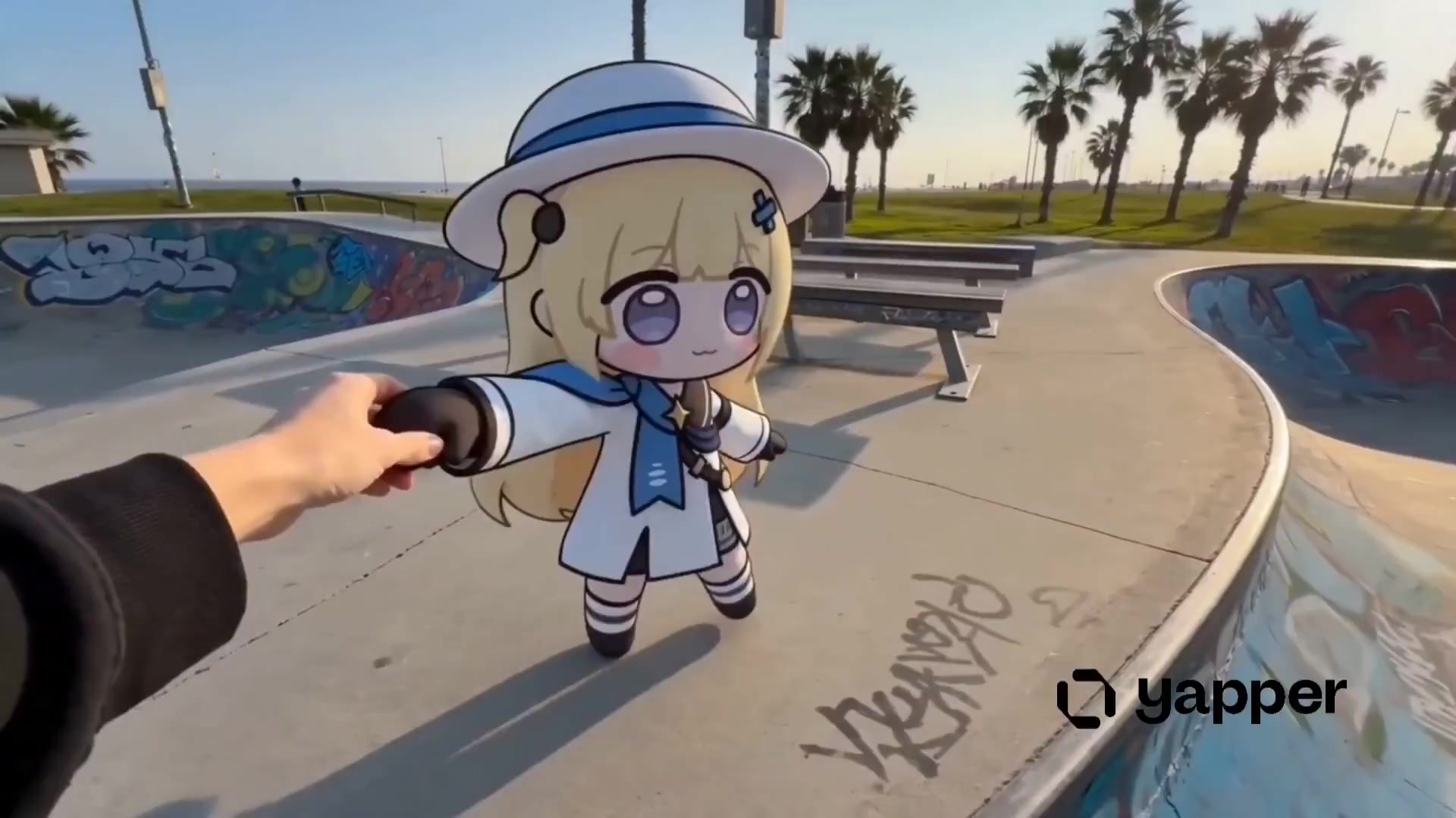 Phoebe Chibi Skatepark