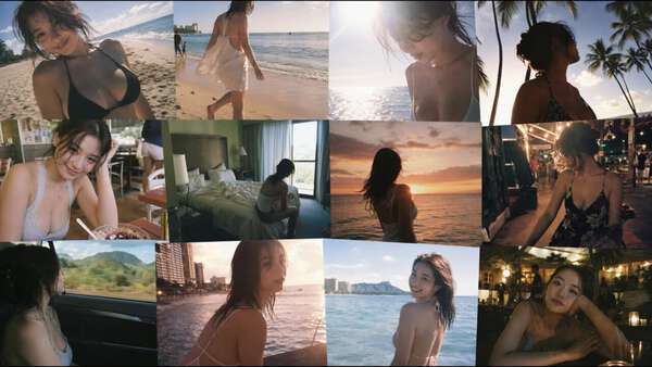 Hawaii Travel Vlog from Single Image