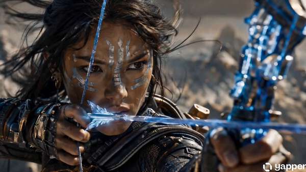 Storm Huntress Sci-Fi Fantasy