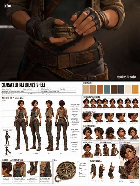 Character Reference Sheet Prompt for Seedance 2.0
