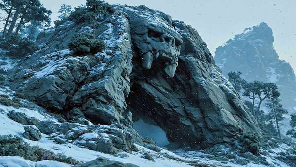 Cinematic Mountain Troll Storyboard