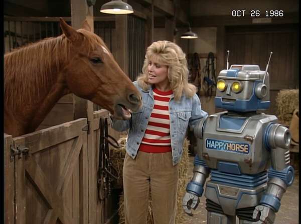 80s Sitcom Robot and Horse