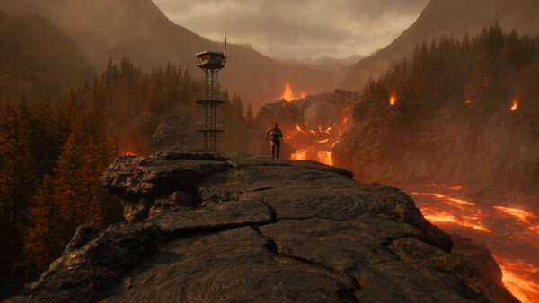 Volcanic Geologist Escape from Lava Titan