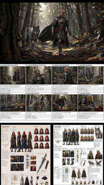 Cinematic Storyboard to Video Workflow