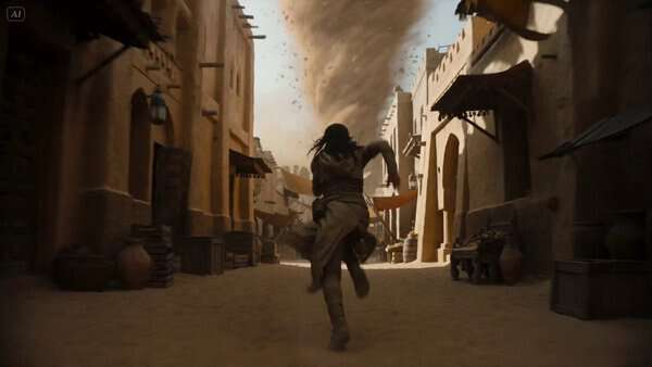 Desert Courier Sandstorm Chase