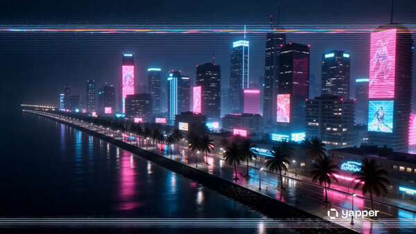 Neon Rain Cyberpunk City