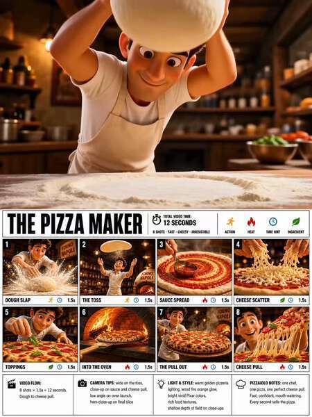 From Dough to Cheese Pull