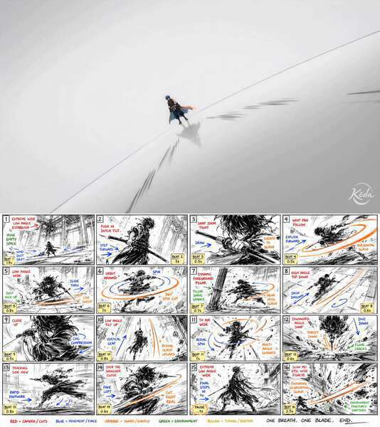 Blade Ballet Anime Sword Combat