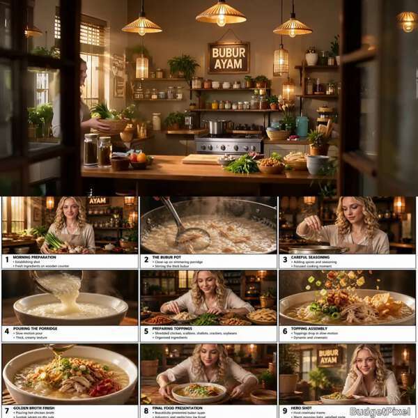 Bubur Ayam Food Commercial