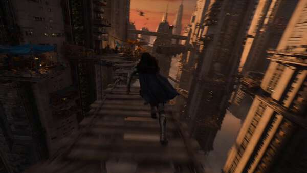 Sky Runner Floating City