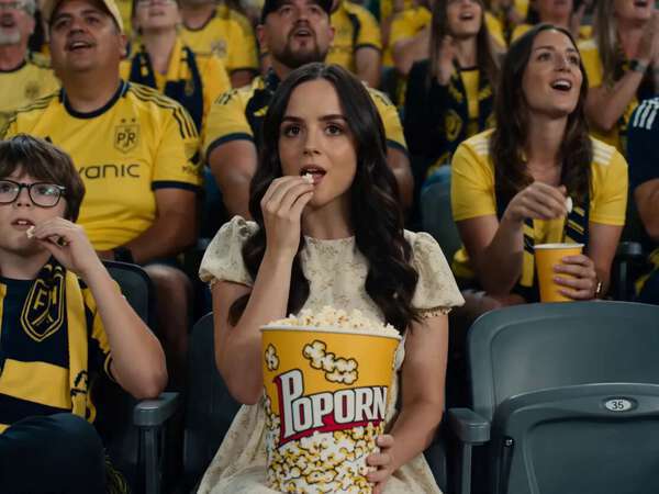 Football Stadium Girl