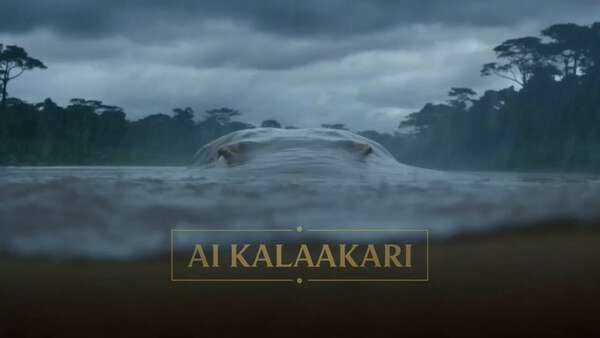 Giant Anaconda Attacks Boat in Storm