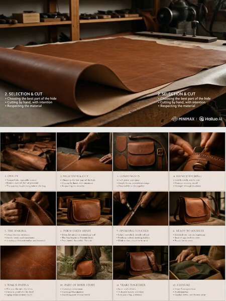 Bespoke Leather Goods Storyboard