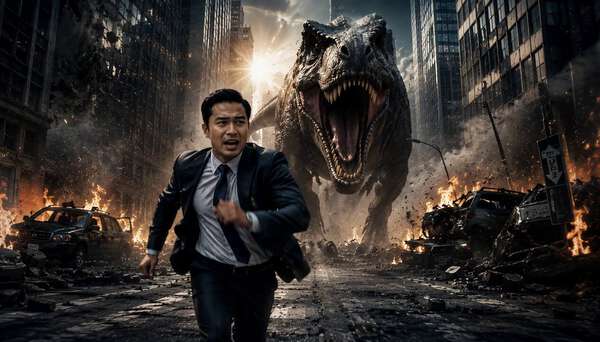 T-Rex City Disaster Movie Trailer