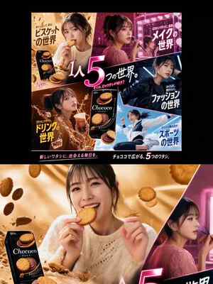 Japanese Commercial Five Worlds