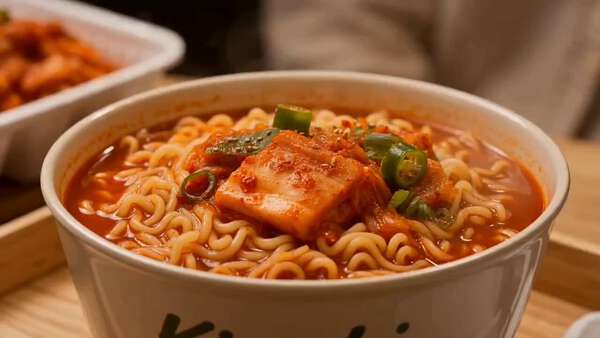 Warm Kimchi Noodles Delivery
