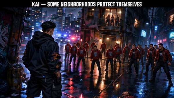 KAI Anime Urban Action Storyboard